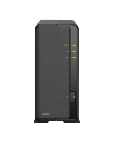 Nas synology diskstation ds124/ 1 bahía 3.5'- 2.5'/ 1gb ddr4/ formato torre