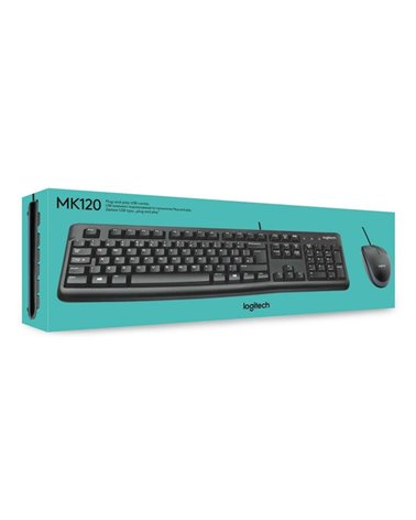 Teclado y ratón logitech desktop mk120