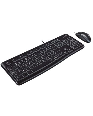 Teclado y ratón logitech desktop mk120