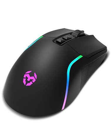 Pack gaming krom kenya/ teclado rgb + ratón óptico + alfombrilla + auriculares