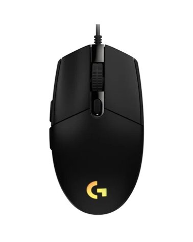 Ratón gaming logitech g102 lightsync/ hasta 8000 dpi/ negro