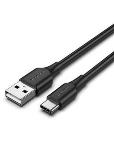 Cable usb 2.0 vention cthbg/ usb tipo-c macho - usb macho/ hasta 60w/ 480mbps/ 1.5m/ negro