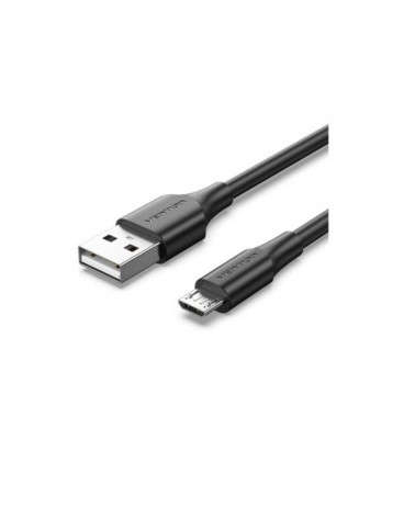 Cable usb 2.0 vention ctibf/ usb macho - microusb macho/ hasta 60w/ 480mbps/ 1m/ negro
