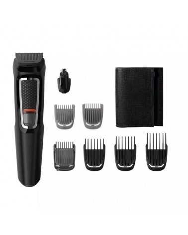 Cortapelos 8 en 1 philips multigroom series 3000 mg-3730/15/ con batería/ 11 accesorios