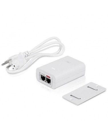 Alimentador poe ubiquiti poe-24-24w-g-wh