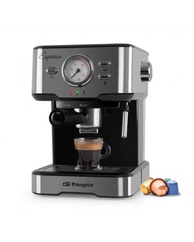 Cafetera expreso orbegozo ex 5500/ 1100w/ 20 bares