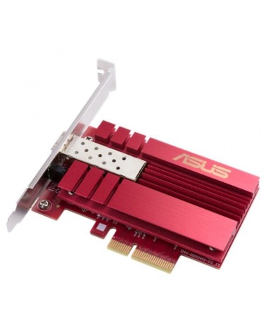 Tarjeta de red pci express-sfp+ asus xg-c100f/ 10gbps