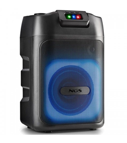 Altavoz portable con bluetooth ngs wild club/ 80w