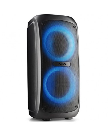 Altavoz portable con bluetooth ngs wild temper/ 200w