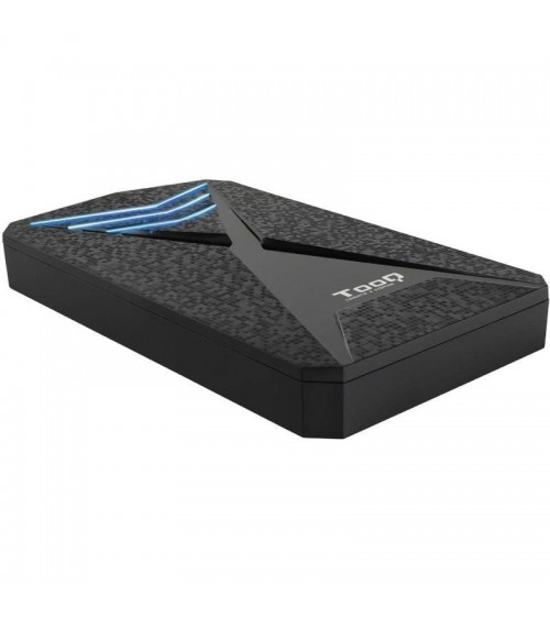 Caja externa gaming para disco duro de 2.5' tooq tqe-2550bl/ usb 3.1/ sin tornillos
