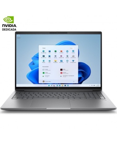 Portátil workstation hp zbook power 16 g11 a3zc1et ryzen 9 pro 8945hs 32gb/ 1tb ssd/ nvidia rtx 2000 ada/ 16'/ win11 pro