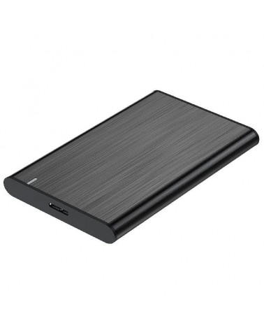 Caja externa para disco duro de 2.5' aisens ase-2525b/ usb 3.1/ sin tornillos