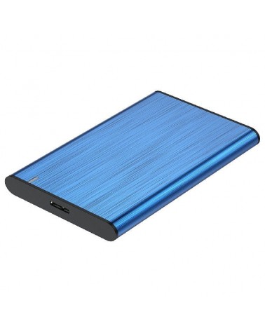 Caja externa para disco duro de 2.5' aisens ase-2525blu/ usb 3.1/ sin tornillos