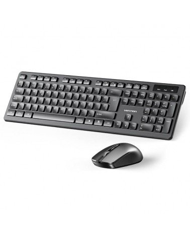 Teclado y ratón vention combo ktdb0-es/ negro