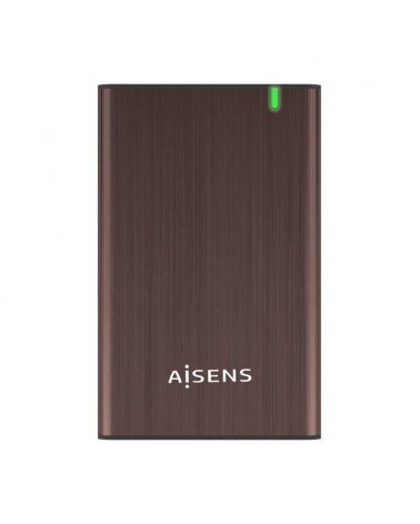 Caja externa para disco duro de 2.5' aisens ase-2525bwn/ usb 3.0/ sin tornillos
