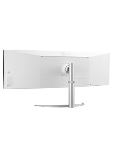 Monitor gaming ultrapanorámico curvo lg ultragear 49wq95c-w 49'/ dual qhd/ multimedia/ regulable en altura/ blanco