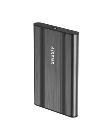 Caja externa para disco duro de 2.5' aisens ase-2526gr/ usb 3.1/ sin tornillos