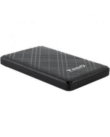 Caja externa para disco duro de 2.5' tooq tqe-2500b/ usb 3.1/ sin tornillos