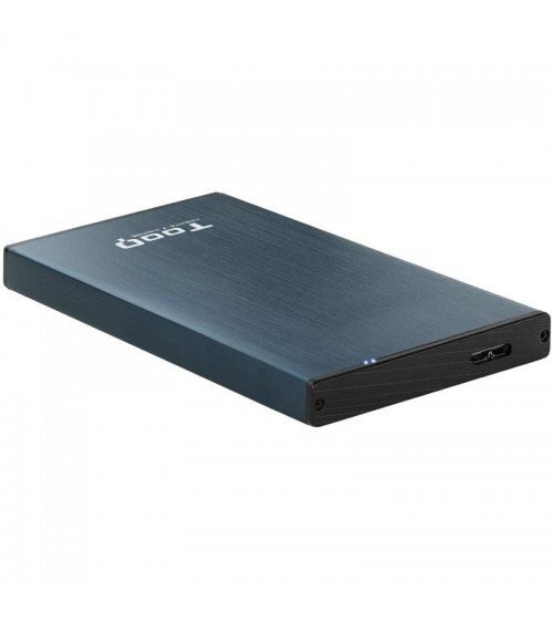 Caja externa para disco duro de 2.5' tooq tqe-2527pb/ usb 3.1