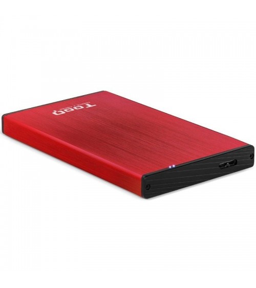 Caja externa para disco duro de 2.5' tooq tqe-2527r/ usb 3.1