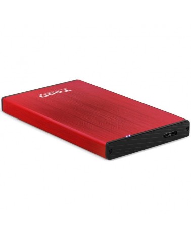 Caja externa para disco duro de 2.5' tooq tqe-2527r/ usb 3.1