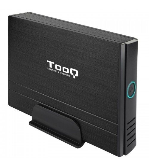 Caja externa para disco duro de 3.5' tooq tqe-3520b/ usb 2.0