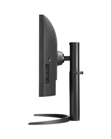 Monitor profesional ultrapanorámico curvo lg 34wq75c-b 34'/ wqhd/ multimedia/ regulable en altura/ negro
