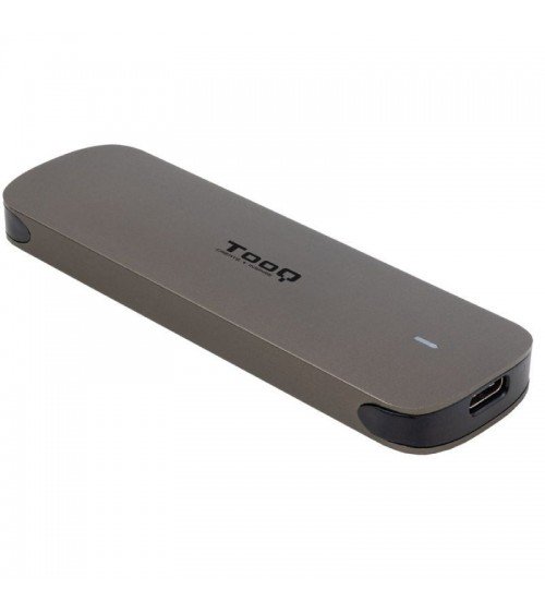 Caja externa para disco ssd m.2 ngff tooq tqe-2202br/ usb 3.1 gen2/ sin tornillos