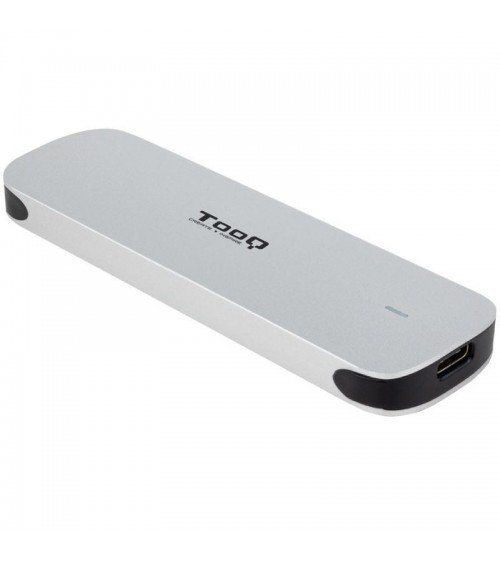 Caja externa para disco ssd m.2 ngff tooq tqe-2202s/ usb 3.1 gen2/ sin tornillos