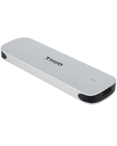 Caja externa para disco ssd m.2 ngff tooq tqe-2202s/ usb 3.1 gen2/ sin tornillos