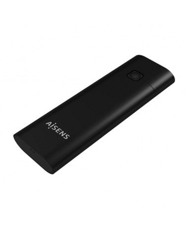Caja externa para disco ssd m.2 nvme aisens asm2-020b/ usb 3.1 gen2/ sin tornillos