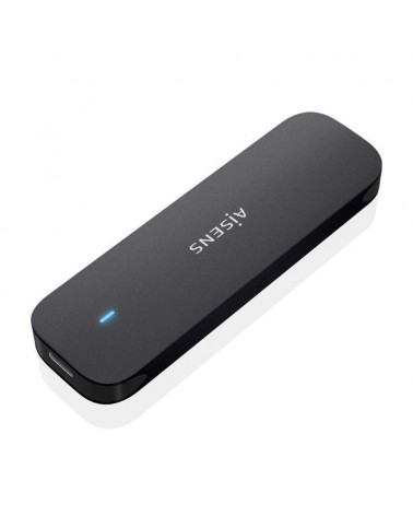 Caja externa para disco ssd m.2 nvme aisens asm2-024b/ usb 3.2/ sin tornillos