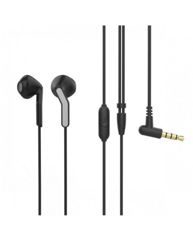 Auriculares intrauditivos muvit for change mchph0001/ con micrófono/ jack 3.5/ negros