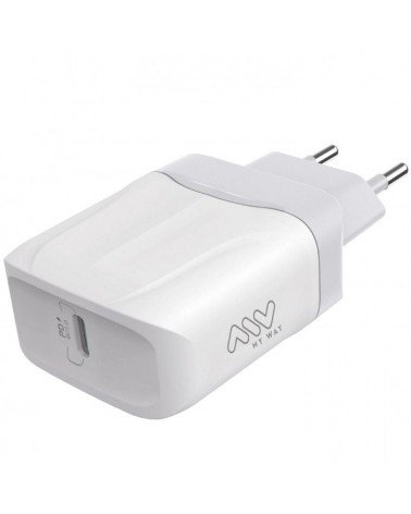 Cargador de pared myway mwacc0005/ 1xusb tipo-c/ 20w