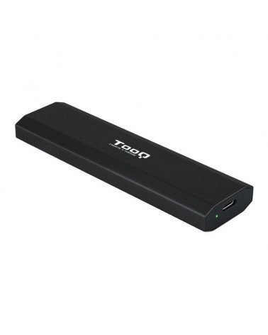 Caja externa para disco ssd m.2 nvme tooq tqe-2223b/ usb 3.2/ sin tornillos
