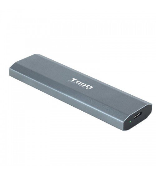 Caja externa para disco ssd m.2 nvme tooq tqe-2223g/ usb 3.2/ sin tornillos