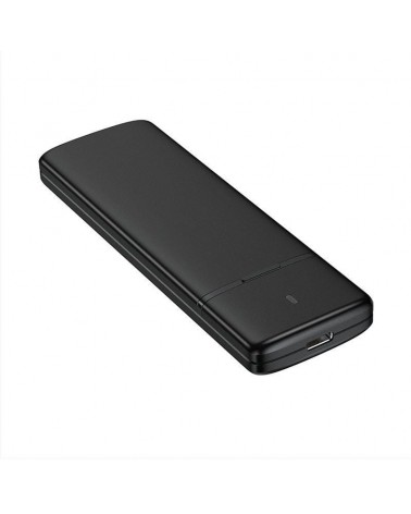 Caja externa para disco ssd m.2 sata/nvme aisens asm2-001b/ usb 3.1/ sin tornillos