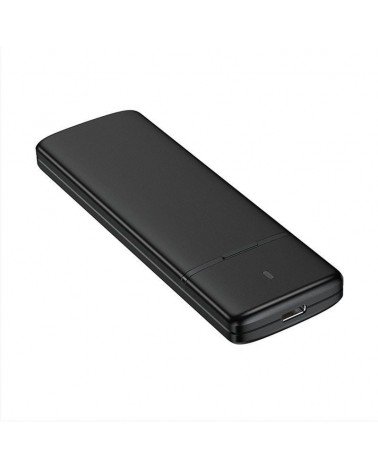 Caja externa para disco ssd m.2 sata/nvme aisens asm2-001b/ usb 3.1/ sin tornillos