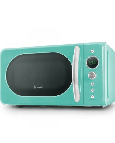 Microondas grunkel vintage mw-20azul/ 700w/ capacidad 20l/ verde