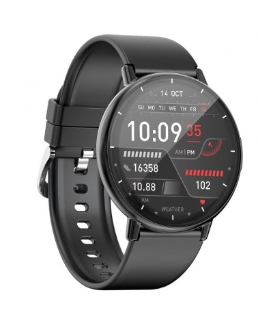 Smartwatch aiwa sw-a800/ notificaciones/ frecuencia cardíaca/ negro