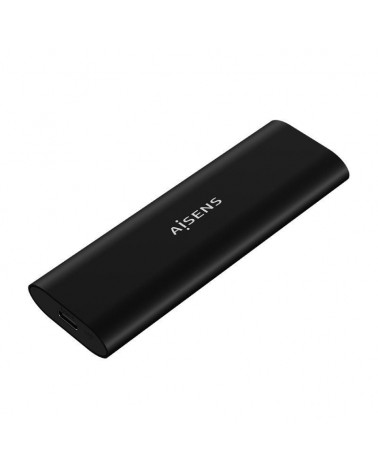 Caja externa para disco ssd m.2 sata/nvme aisens asm2-014b/ usb 3.2/ sin tornillos