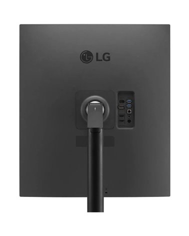 Monitor profesional lg dualup ergo 28mq780-b 27.6'/ sdqhd/ multimedia/ regulable en altura/ negro