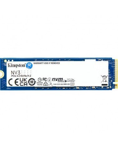 Disco ssd kingston nv3 4tb/ m.2 2280 pcie nvme