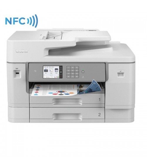 Multifunción a3 brother mfc-j6955dw wifi/ fax/ dúplex/ blanca