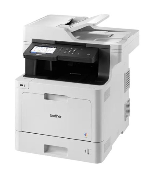 Multifunción láser color brother mfc-l8900cdw wifi/ fax/ dúplex/ blanca