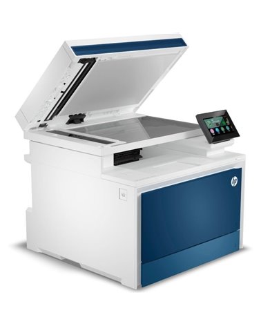 Multifunción láser color hp laserjet pro 4302dw/ wifi/ dúplex/ blanca y azul