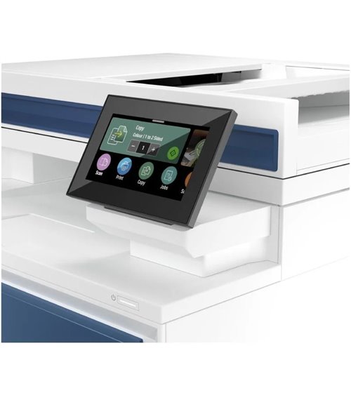 Multifunción láser color hp laserjet pro 4302dw/ wifi/ dúplex/ blanca y azul