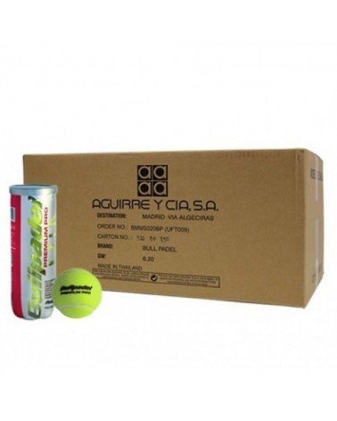 Cajón bolas bullpadel premium pro/ 24 packs de 3 unidades