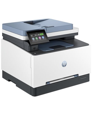 Multifunción láser color hp laserjet pro mfp 3302fdw wifi/ fax/ dúplex/ adf/ blanca y azul