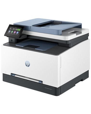 Multifunción láser color hp laserjet pro mfp 3302fdw wifi/ fax/ dúplex/ adf/ blanca y azul